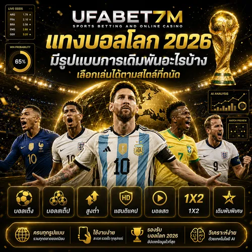 แทงบอลโลก 2026 มีรูปแบบการเดิมพันอะไรบ้าง